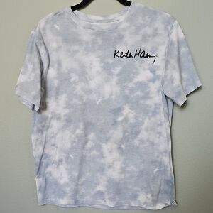 Keith Haring Kids Summer Tie-Dye Short Sleeve Graphic T-Shirt XL 14
